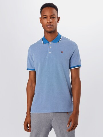 JACK & JONES - Ajuste regular Camiseta 'Bluwin' en azul: frente