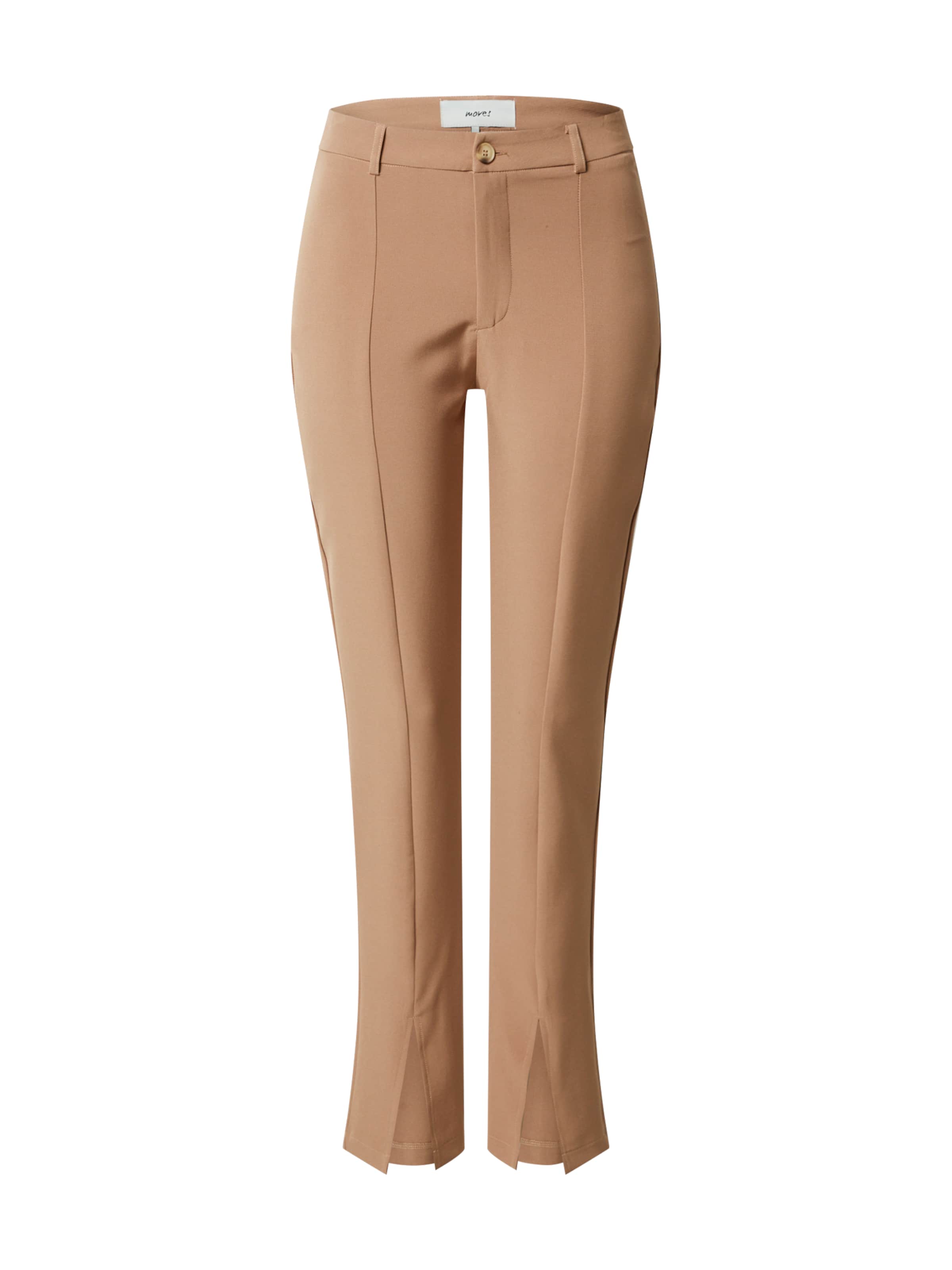 Moves Regularen Hlače na rob 'luni 1457' | bež barva: sprednja stran