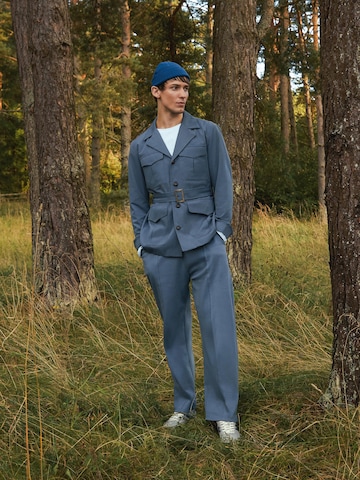 Blue Belted Set Look