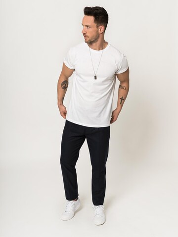 DAN FOX APPAREL tavaline Chino-püksid 'Malte', värv sinine