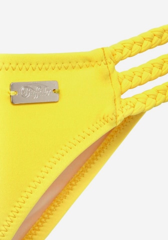 Pantaloncini per bikini 'Happy' di BUFFALO in giallo