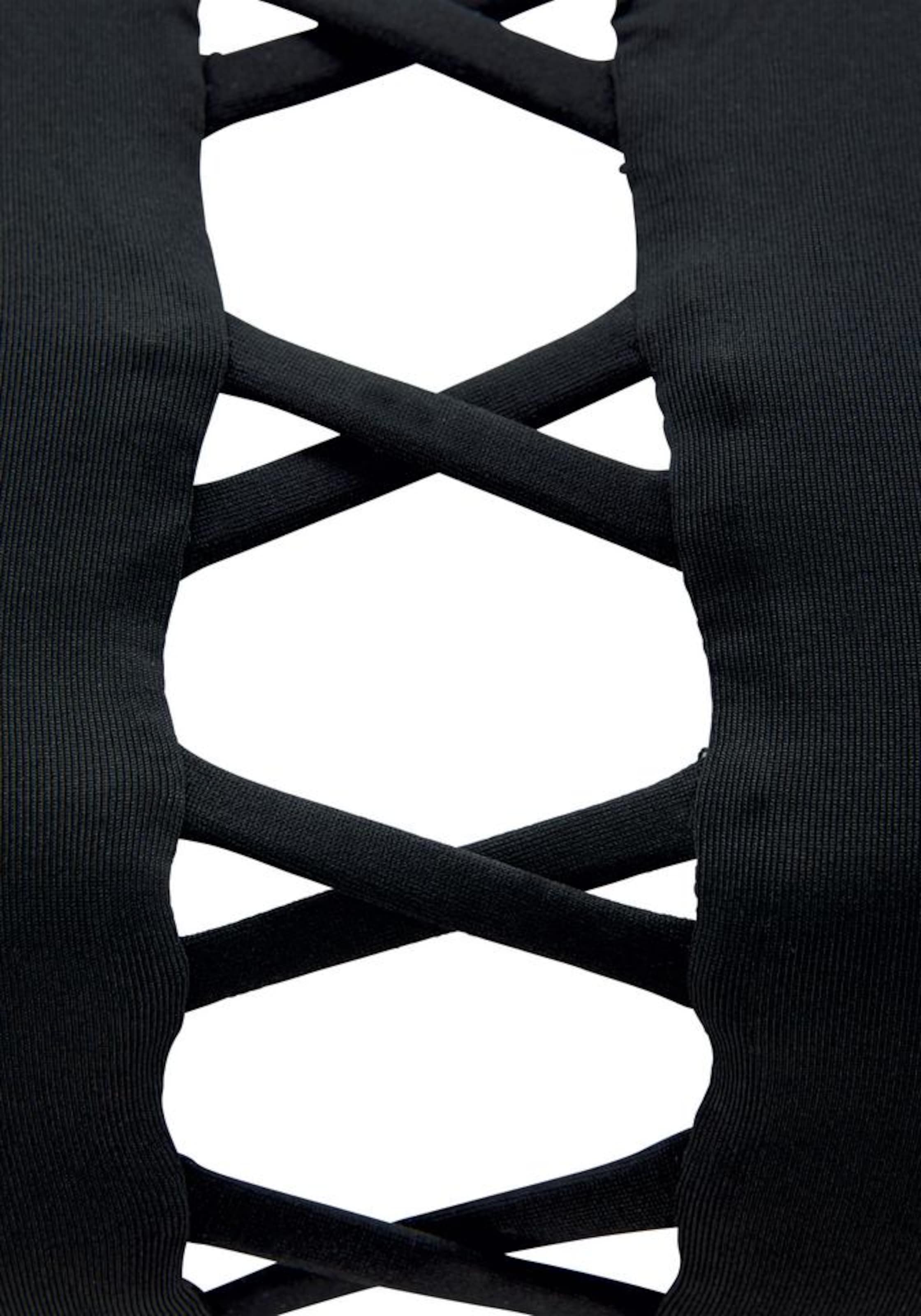 BENCH High neck Bikiniöverdel 'Perfect' i svart