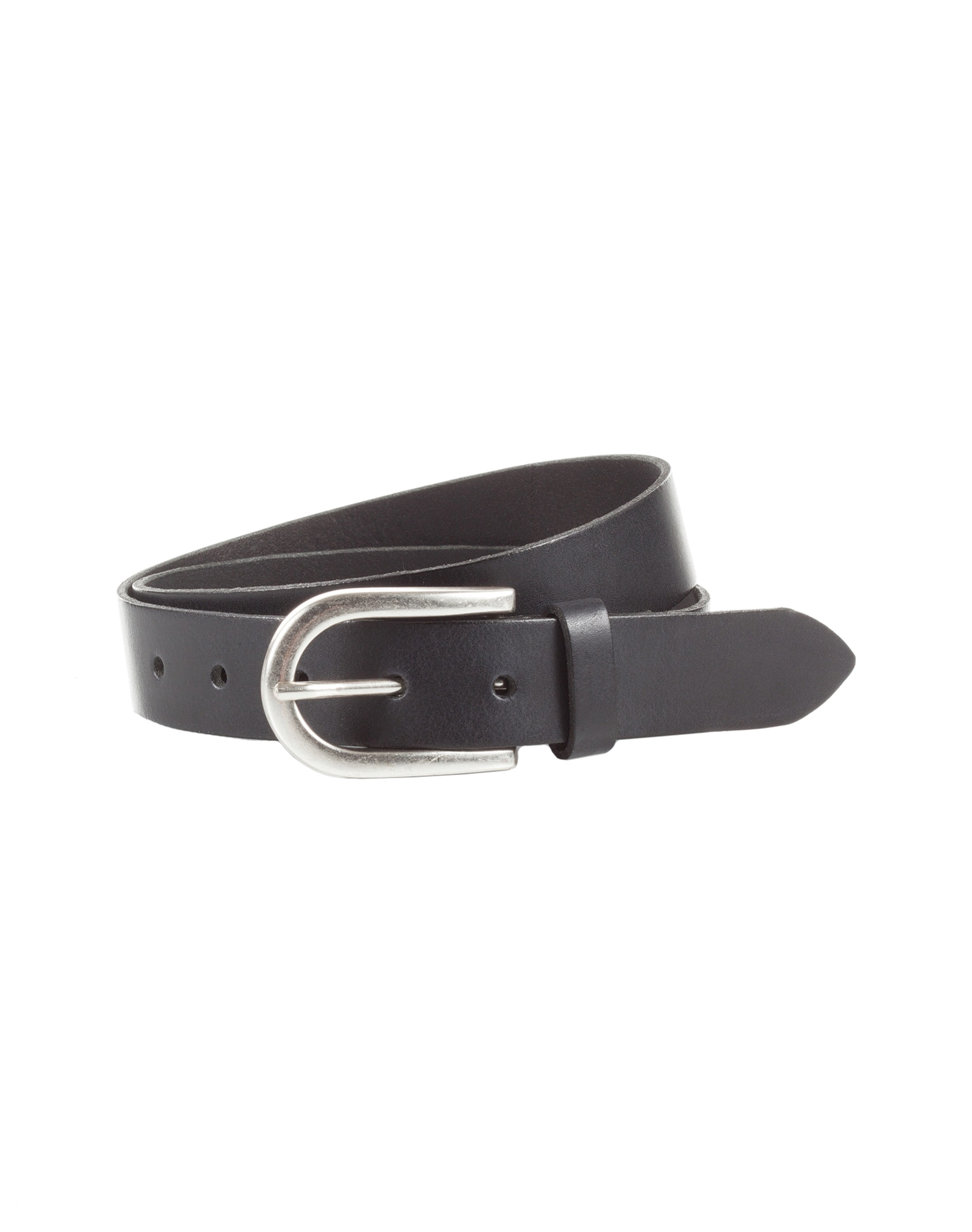 Ceinture VANZETTI en noir : devant