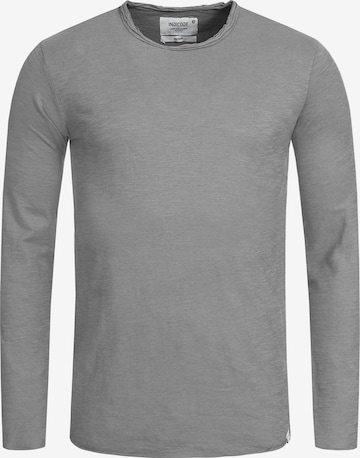 INDICODE JEANS Longsleeve 'Willbur' in Grau: predná strana