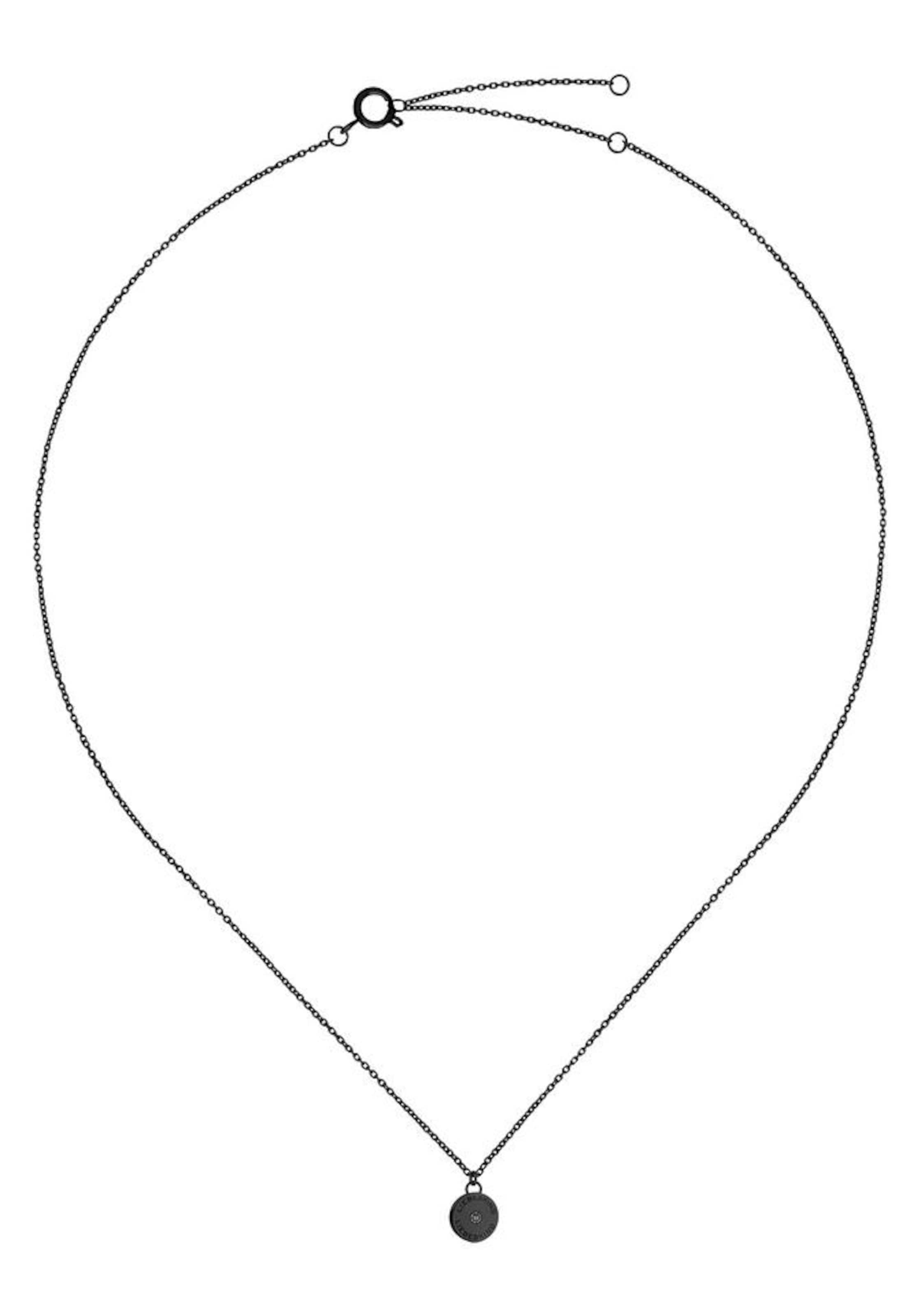 Liebeskind Berlin Kette in Schwarz: Vorderseite