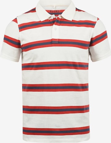 BLEND Poloshirt 'Pique' in Weiß: predná strana