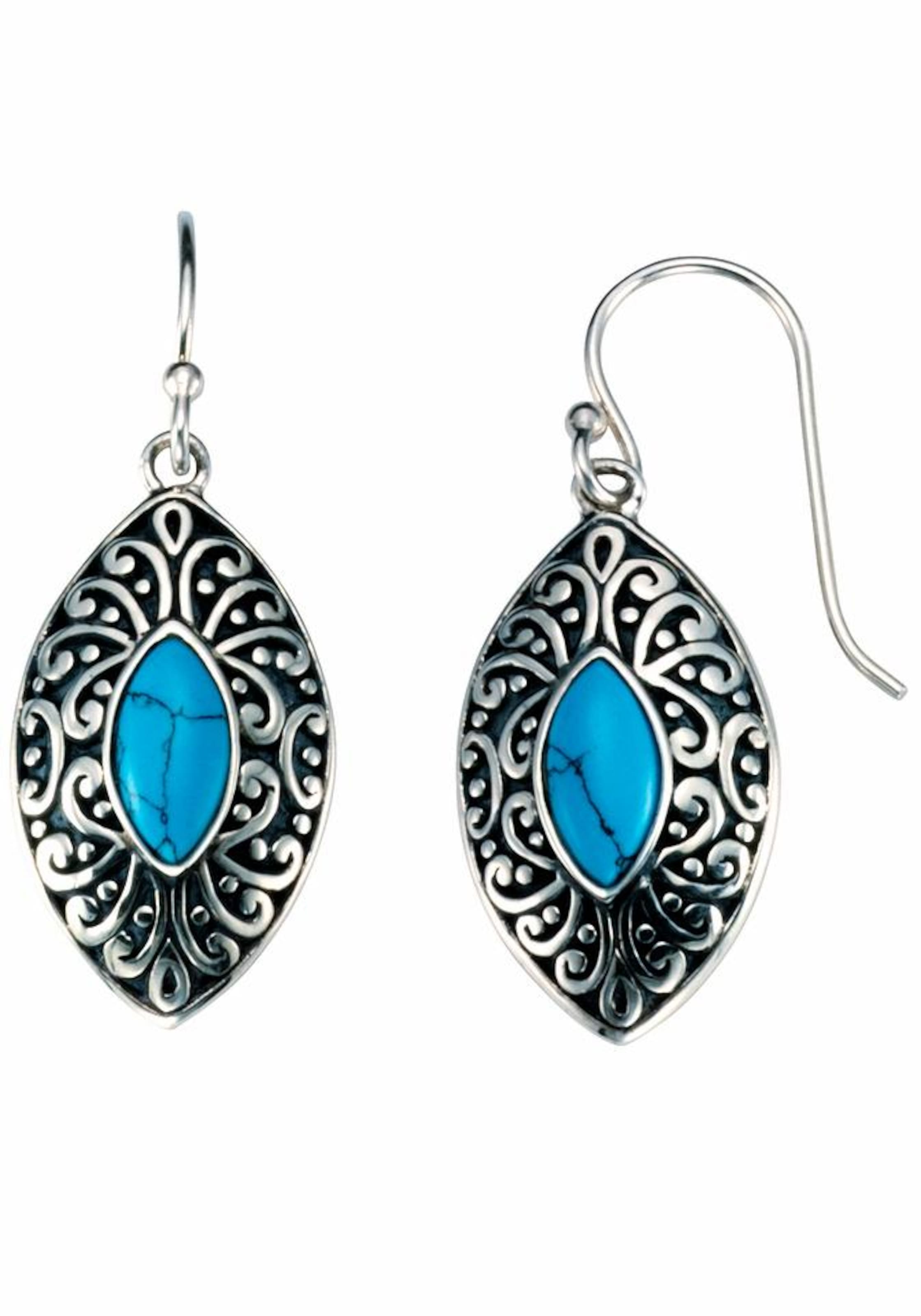 FIRETTI Earrings in Blue: front