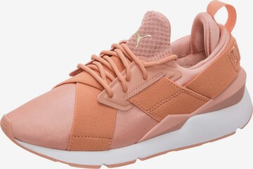 PUMA Sneakers laag 'Muse' in Oranje: voorkant