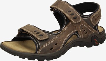 SIOUX Wandelsandalen 'Upendaro-700' in Bruin: voorkant