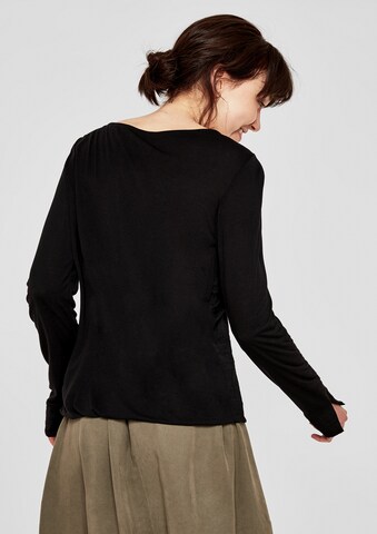 s.Oliver Blouse in Zwart