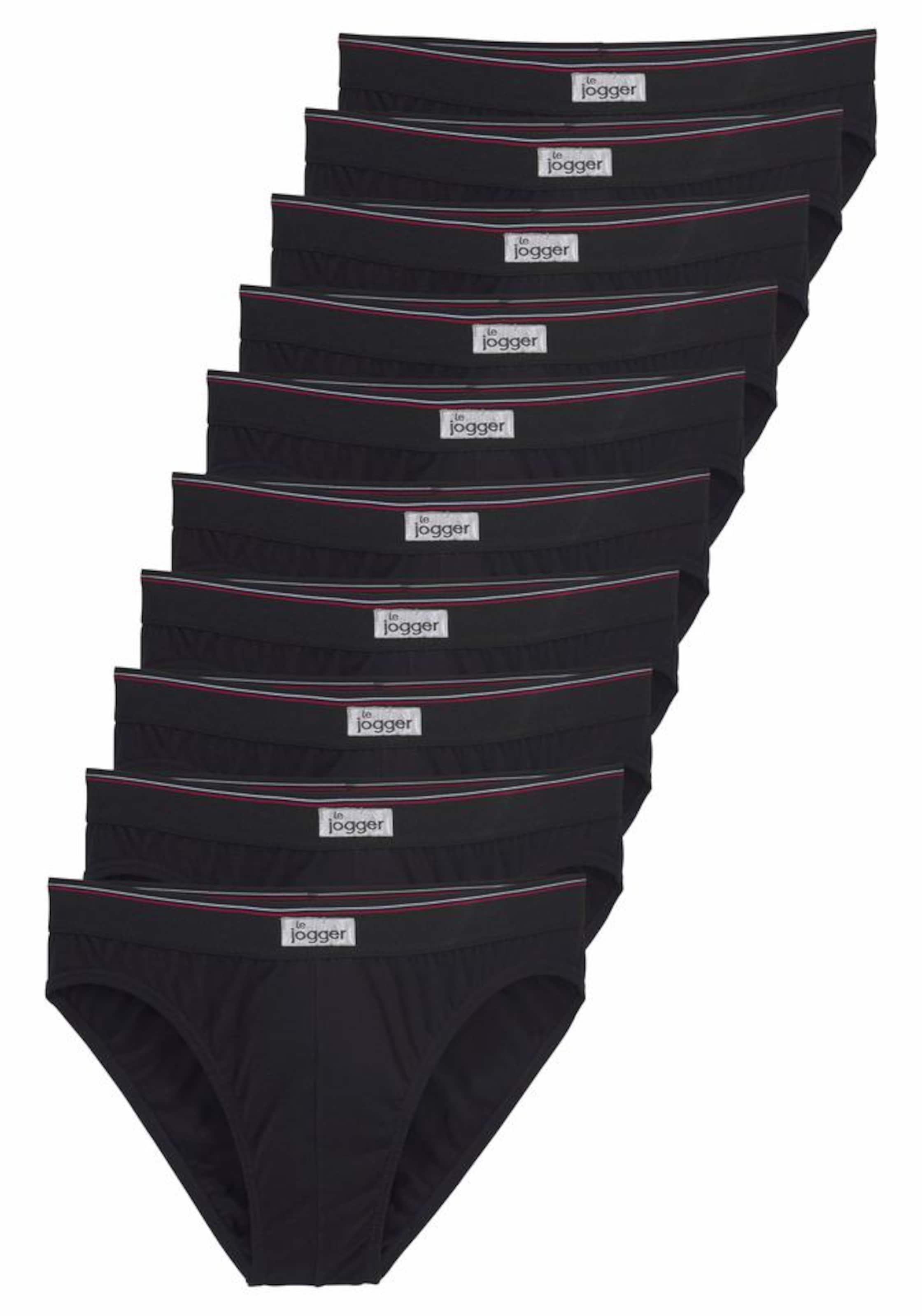 LE JOGGER Nohavičky - Čierna: predná strana