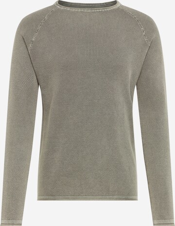 Key Largo - Ajuste regular Jersey 'Thomas' en gris: frente