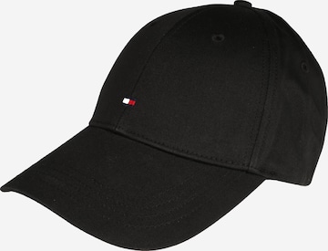 TOMMY HILFIGER Cap in Black: front