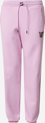 Pantalon 'Fabienne' PARI en violet : devant