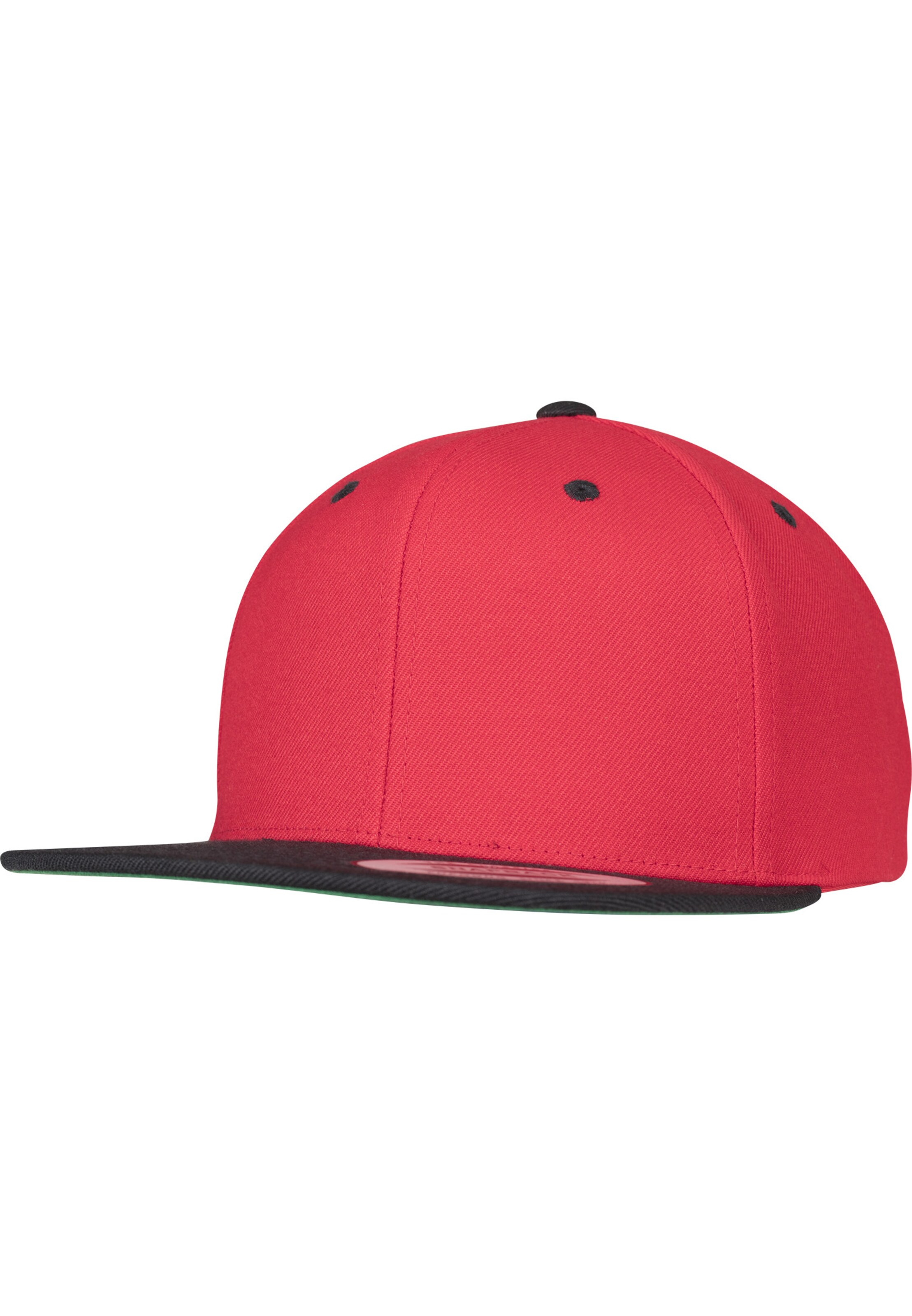 Flexfit Snapback in Rot: Vorderseite