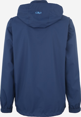 CMP Outdoorjas in Blauw: terug