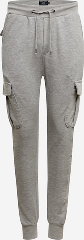 Coupe slim Pantalon 'MJB-69GAUZE' BRAVE SOUL en gris : devant