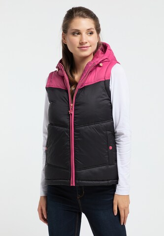 MYMO Vest in Black: front