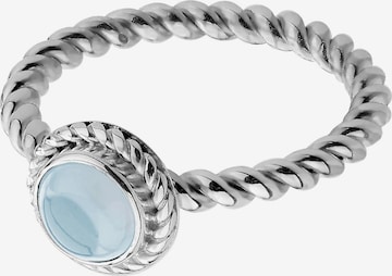 Nenalina Ring 'Geburtsstein - März' in Silber