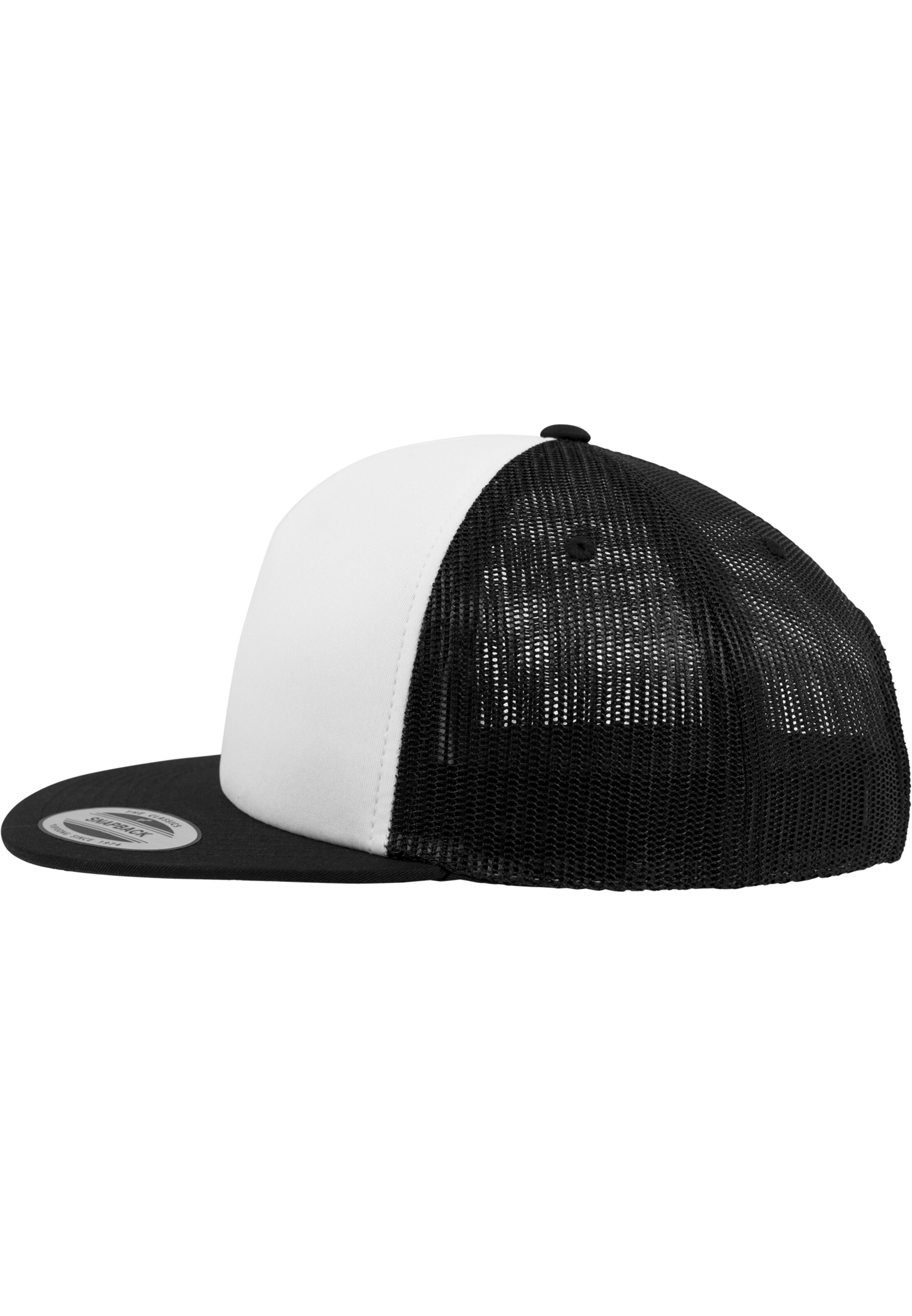 Flexfit Trucker 'FOAM' in Schwarz