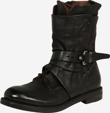 A.S.98 Stiefel 'Samurai' in Schwarz: predná strana