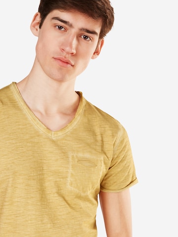 Key Largo Shirt 'Soda' in Yellow