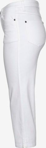 ARIZONA Regular Caprijeans 'Comfort-Fit' in Weiß
