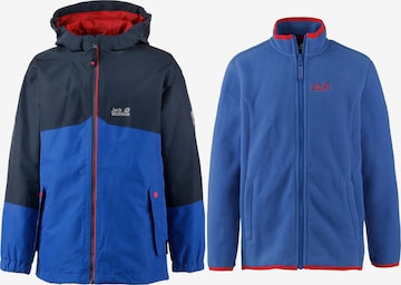 mėlyna JACK WOLFSKIN Laisvalaikio striukė 'ICELAND'