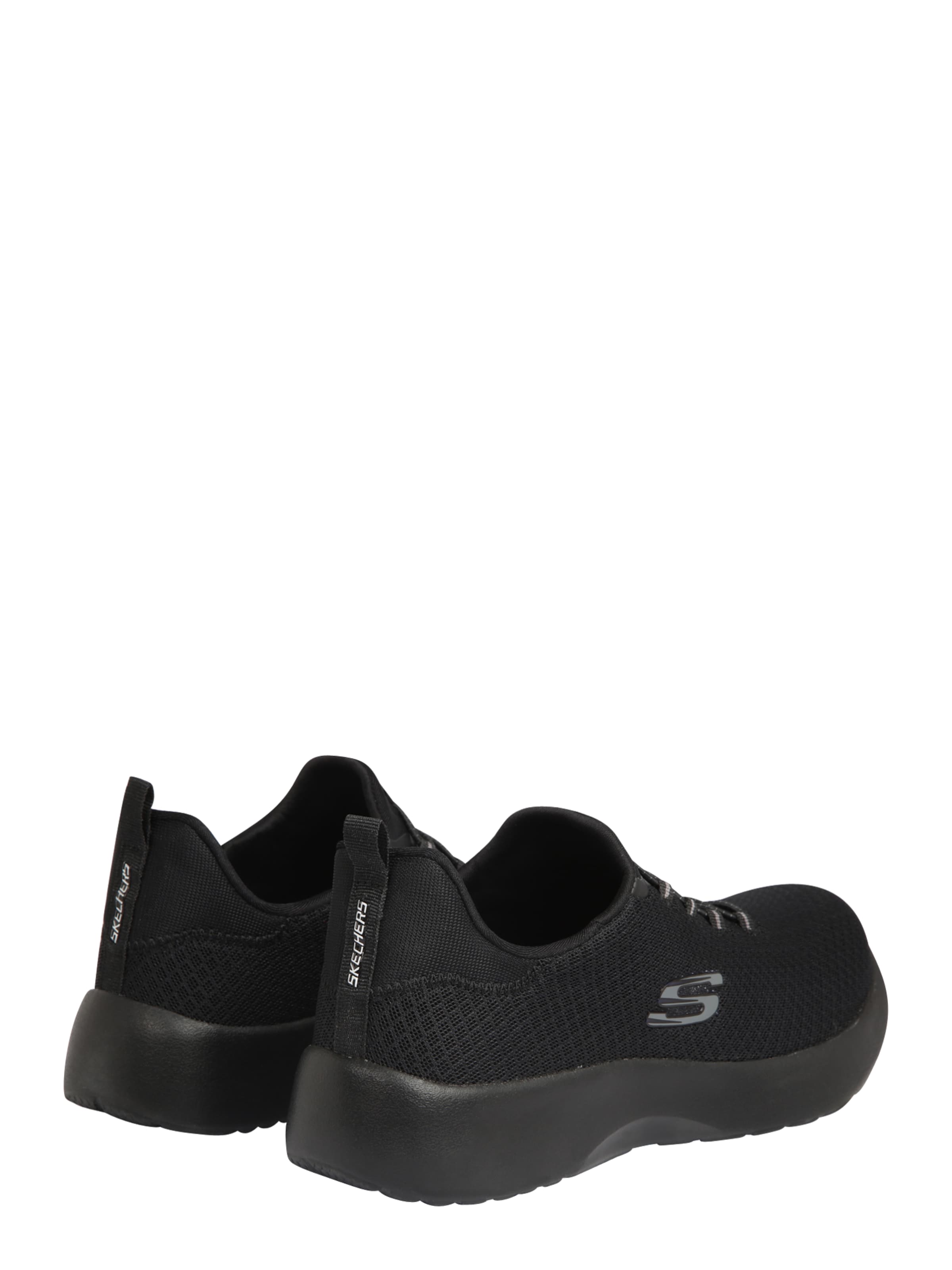 Baskets basses 'Dynamight' SKECHERS en noir : derrière