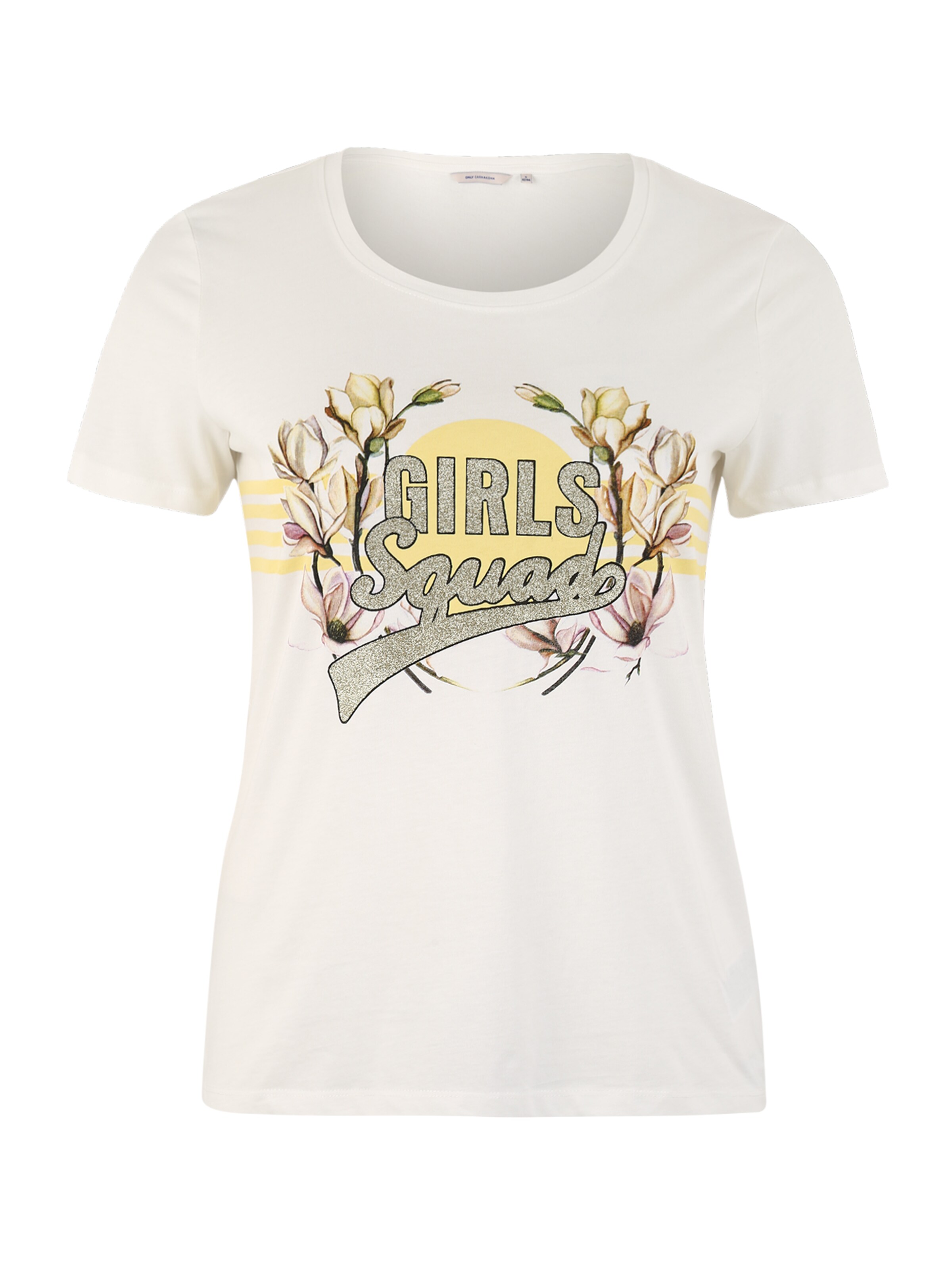 ONLY Carmakoma - Shirt 'NEW ROSIE' in de kleur Wit