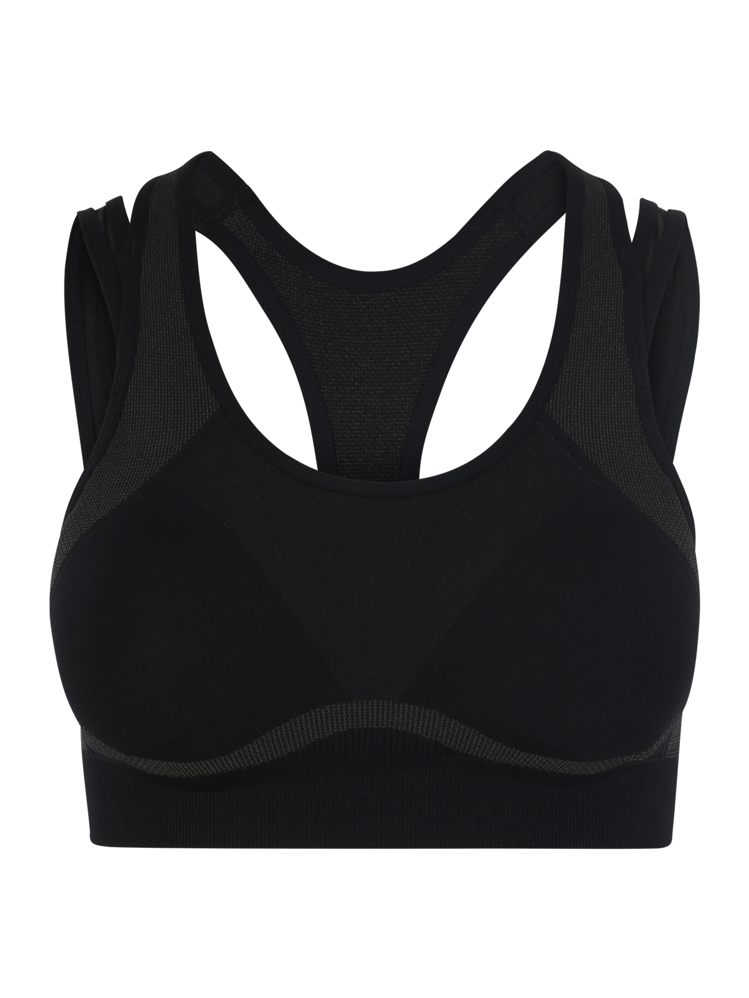 UNDER ARMOUR - Sport-BH 'Vanish Seamless Mid' in dunkelgrau