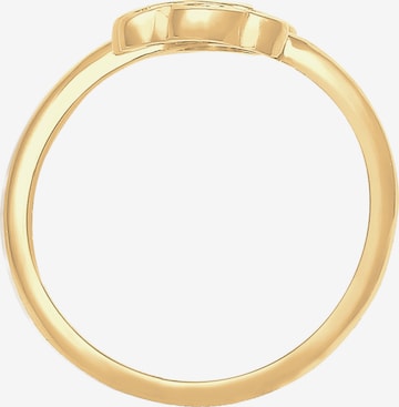 Nenalina Ring 'Herz, Pfote' i guld