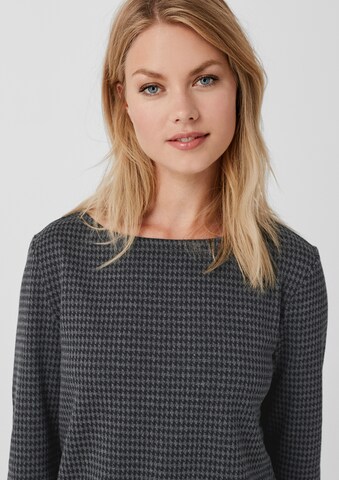 s.Oliver Sweatshirt in Schwarz