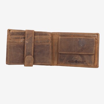 GREENBURRY Wallet 'Vintage' in Brown