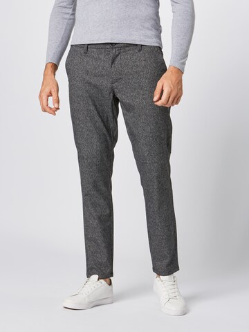 Coupe slim Pantalon à pince Only & Sons en gris