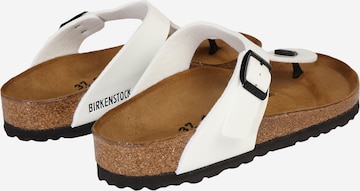 BIRKENSTOCK Varbavaheplätu 'Gizeh', värv valge