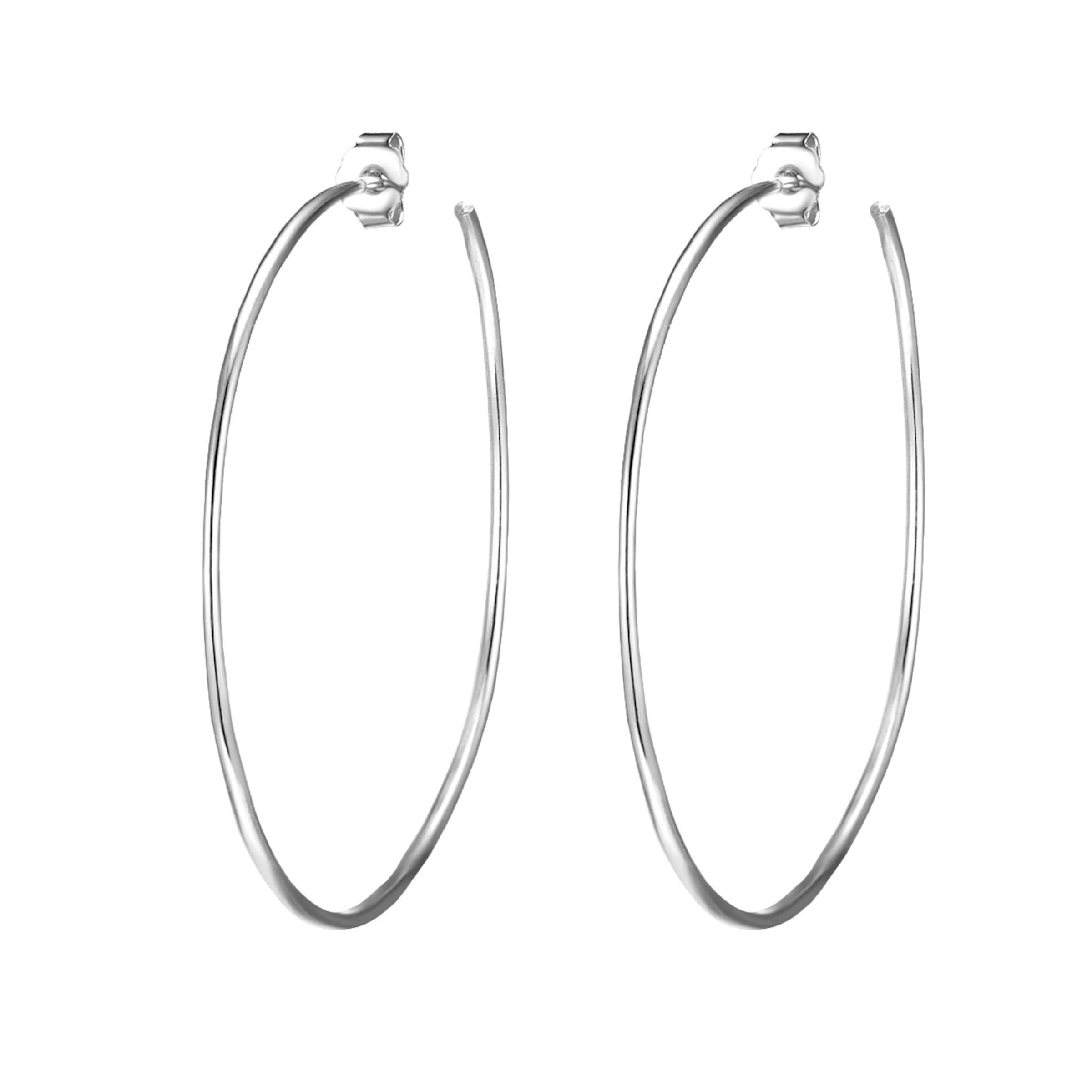 Glanzstücke München Σκουλαρίκια σε ασημί: μπροστά