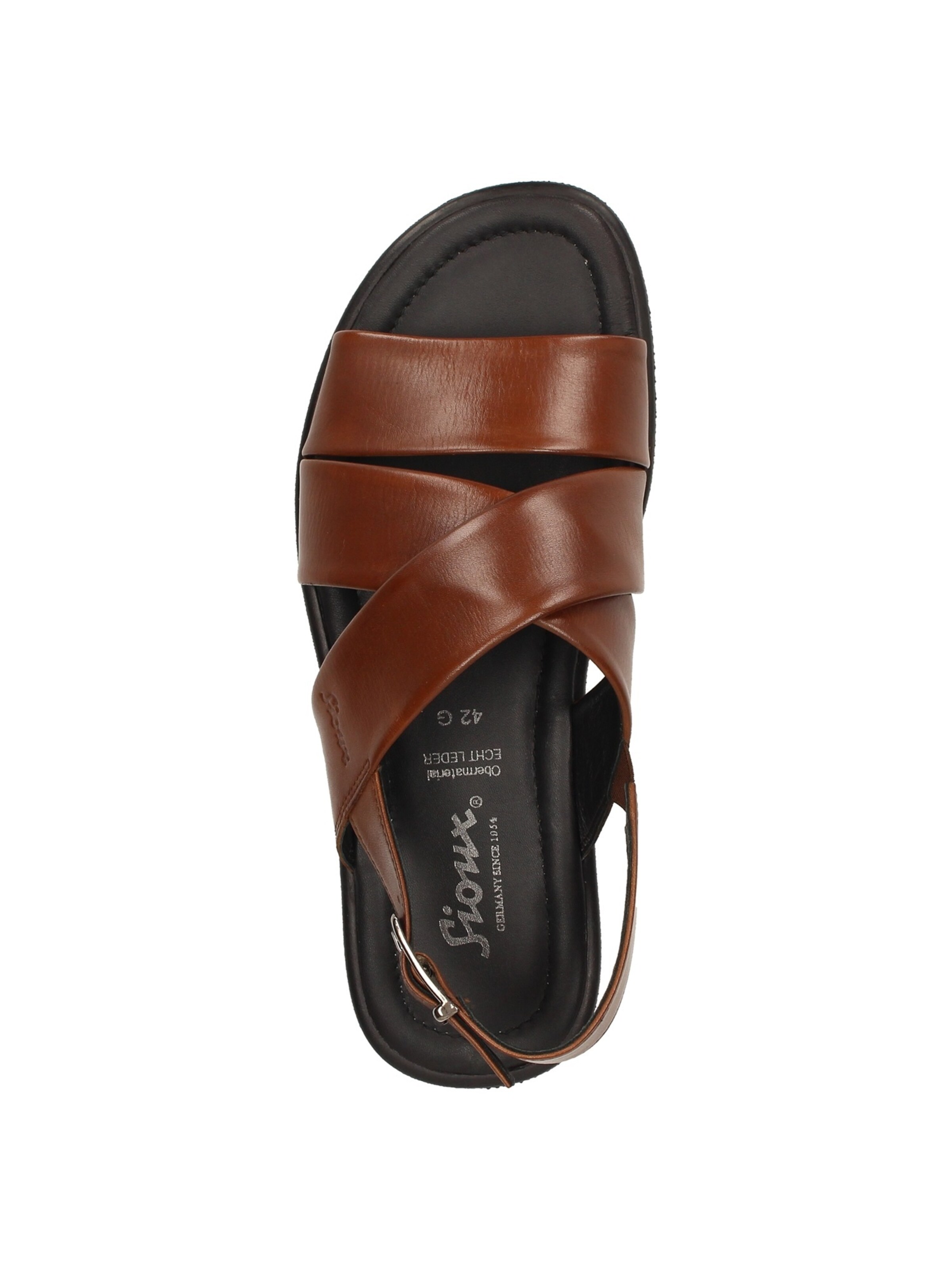 SIOUX Sandalen 'Mirtas' in Bruin