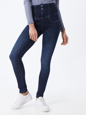 Salsa Jeans - Skinny Calças de ganga 'Diva Skinny' em azul: frente