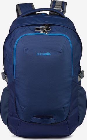 Pacsafe Backpack 'Venturesafe G3' in Blue: front