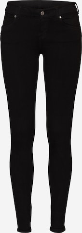 Dr. Denim Skinny Jeans 'Dixy' in Zwart: voorkant