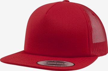 Flexfit - Boné 'Foam' em vermelho: frente