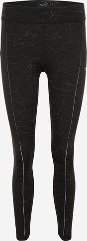 PUMA Skinny Sportbroek 'Explosive Avow Night' in Zwart: voorkant