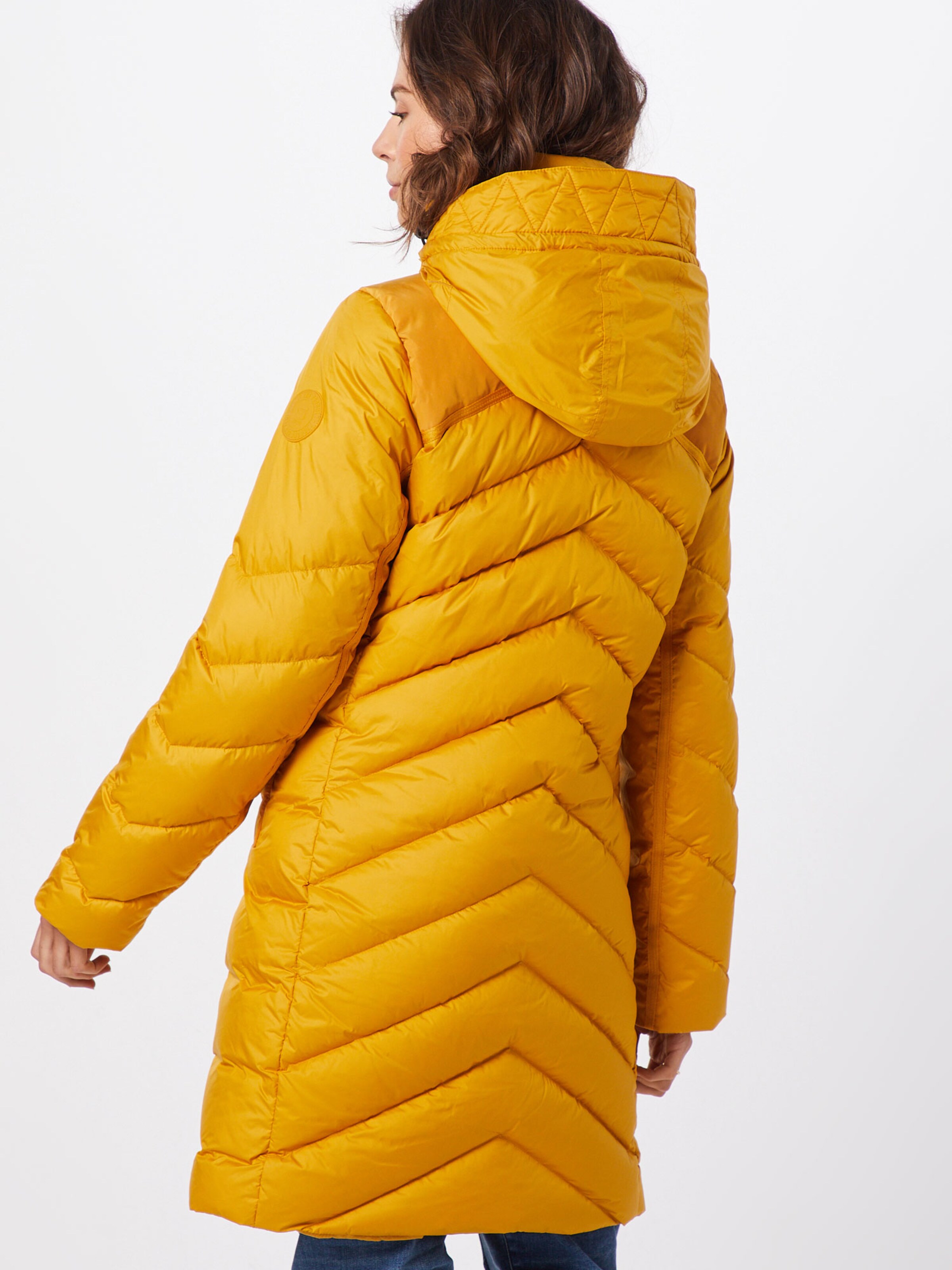 G-Star RAW Zimný kabát 'Whistler' - zlatá: Pohľad zozadu