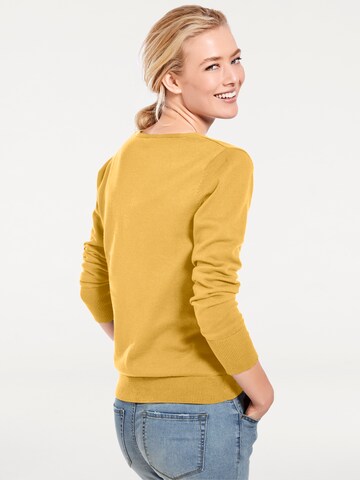 heine Strickjacke in Gelb
