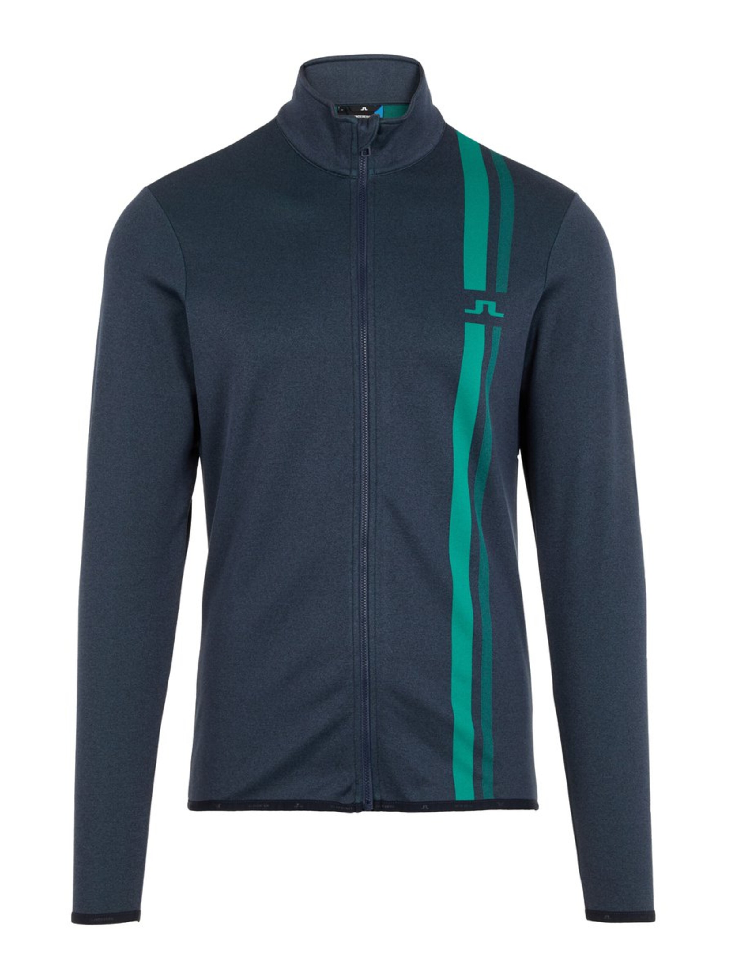 J.Lindeberg - Sportsweatvest 'Logan' in de kleur Navy