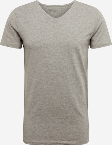 Coupe regular T-Shirt Petrol Industries en gris : devant