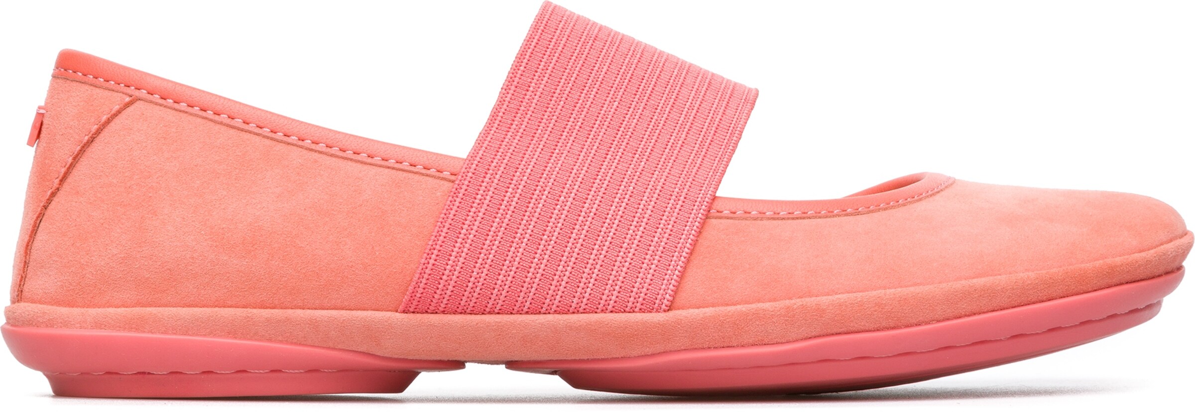 CAMPER Ballet Flats with Strap ' Right ' in Pink