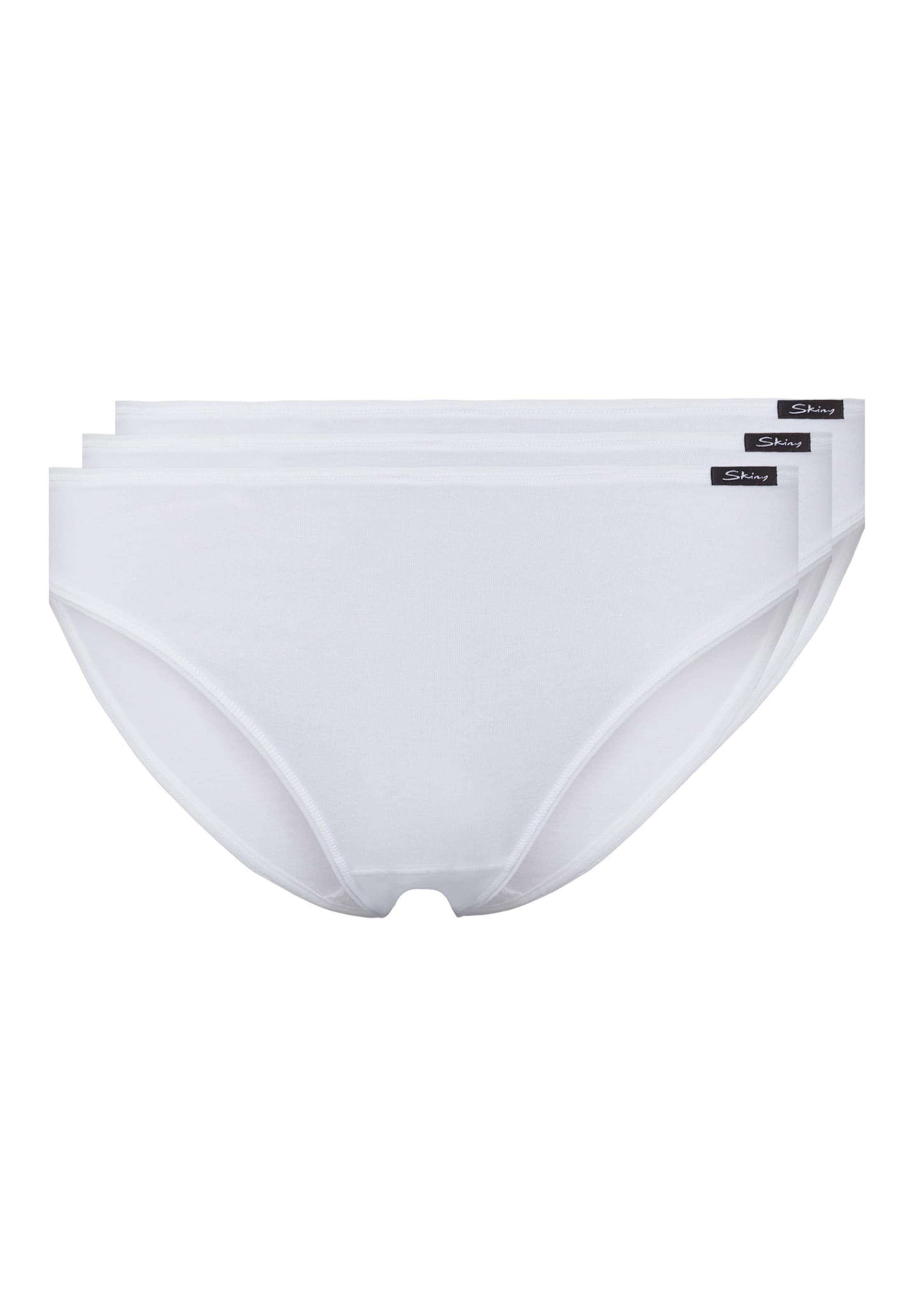 Skiny Štandardný strih Nohavičky 'Essentials' - Biela: predná strana