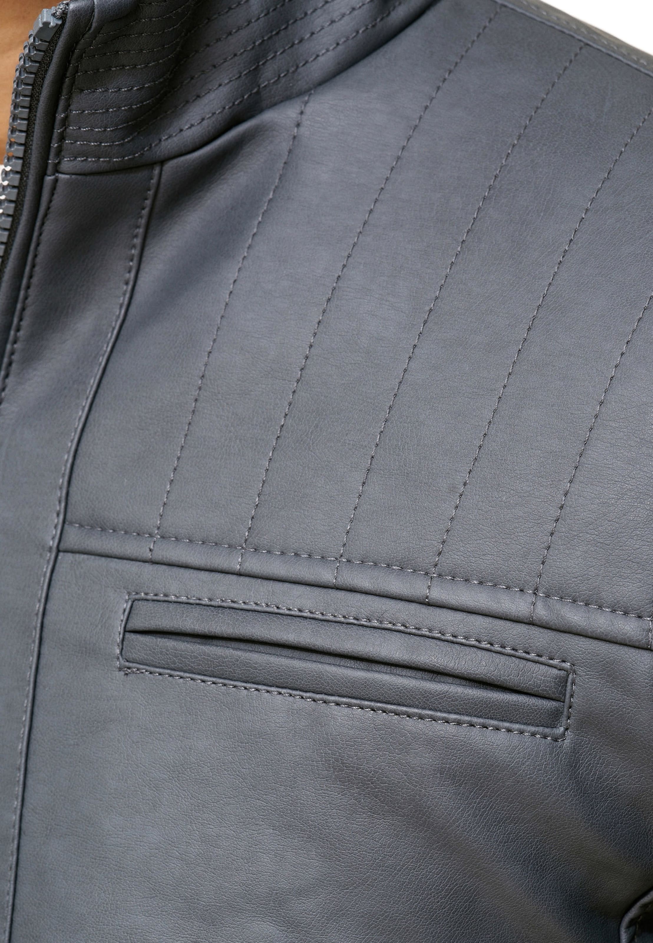 INDICODE JEANS Tussenjas 'Brook' in Grijs